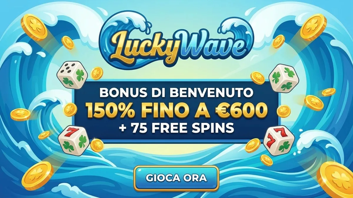 LuckyWave bonus flessibile