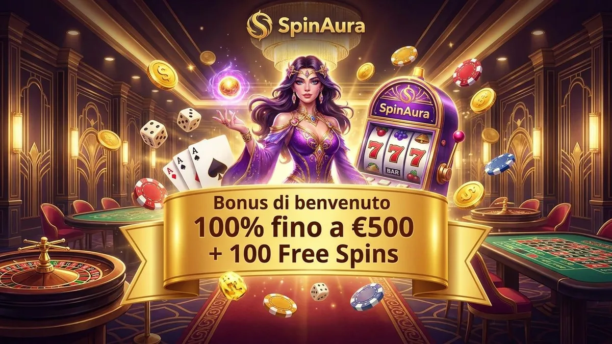SpinAura bonus di benvenuto